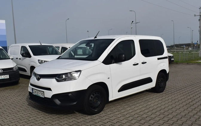 Toyota Proace City Verso cena 76100 przebieg: 89654, rok produkcji 2020 z Siemianowice Śląskie małe 704